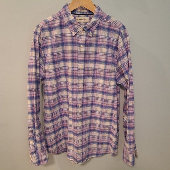Hawker Rye Other - Hawker Rye Regular Fit Stretch Oxford men's long sleeve button down plaid shirt
